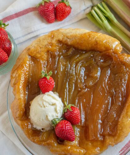 Jamie Oliver Rhubarb Upside Down Cake