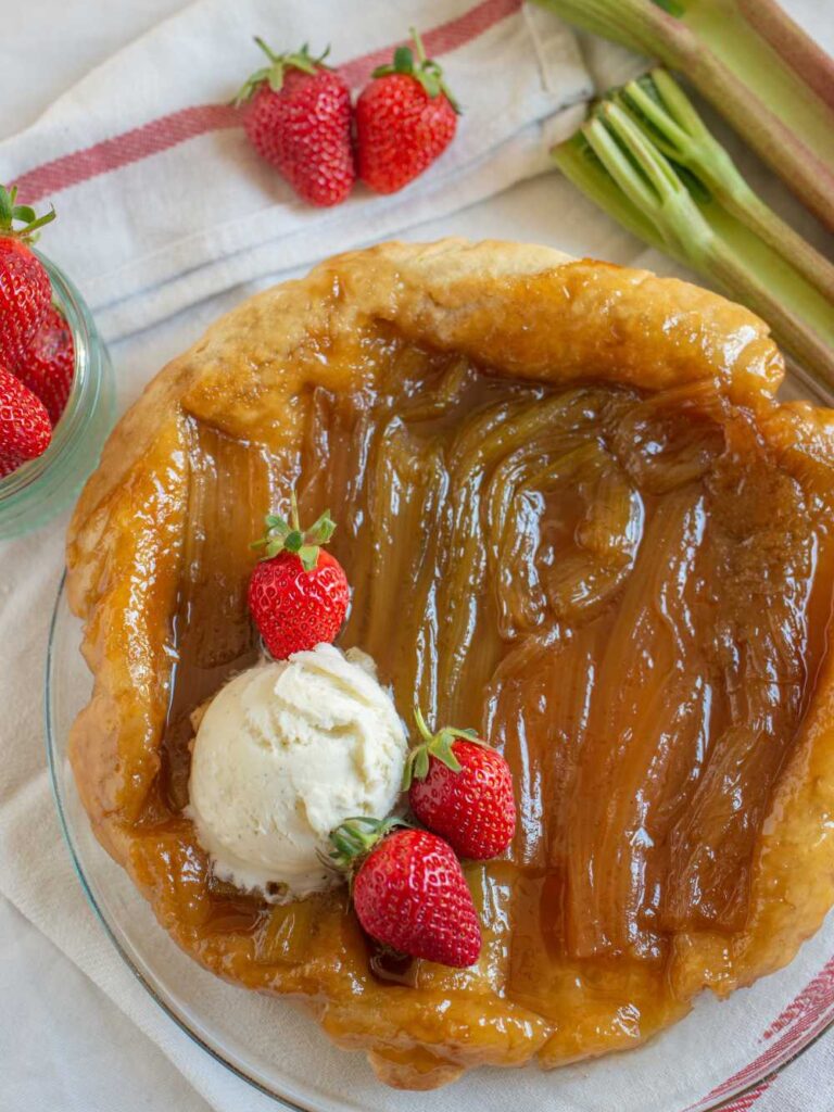 Jamie Oliver Rhubarb Upside Down Cake