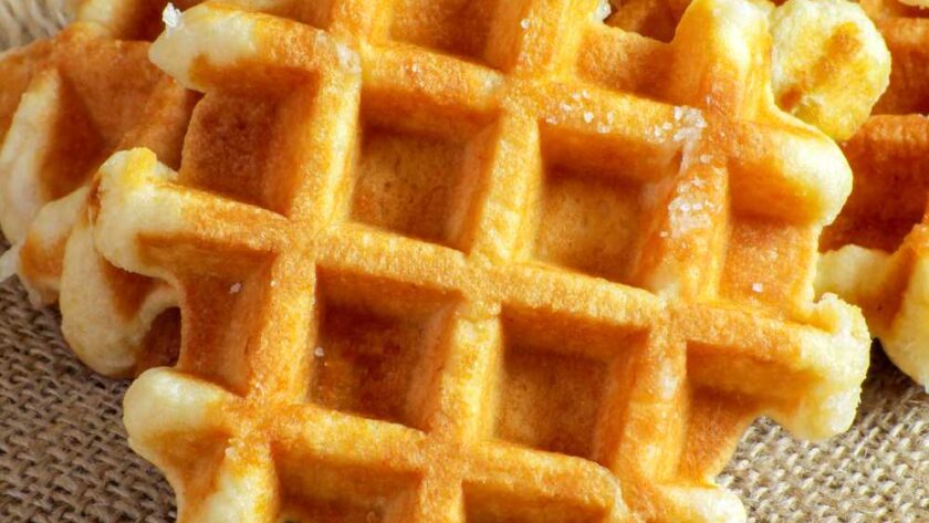 Bobby Flay Cheddar Waffles