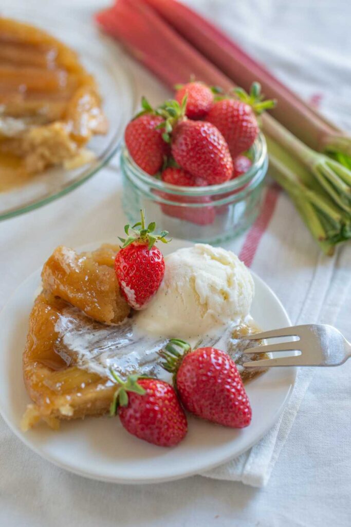 Jamie Oliver Rhubarb Upside Down Cake