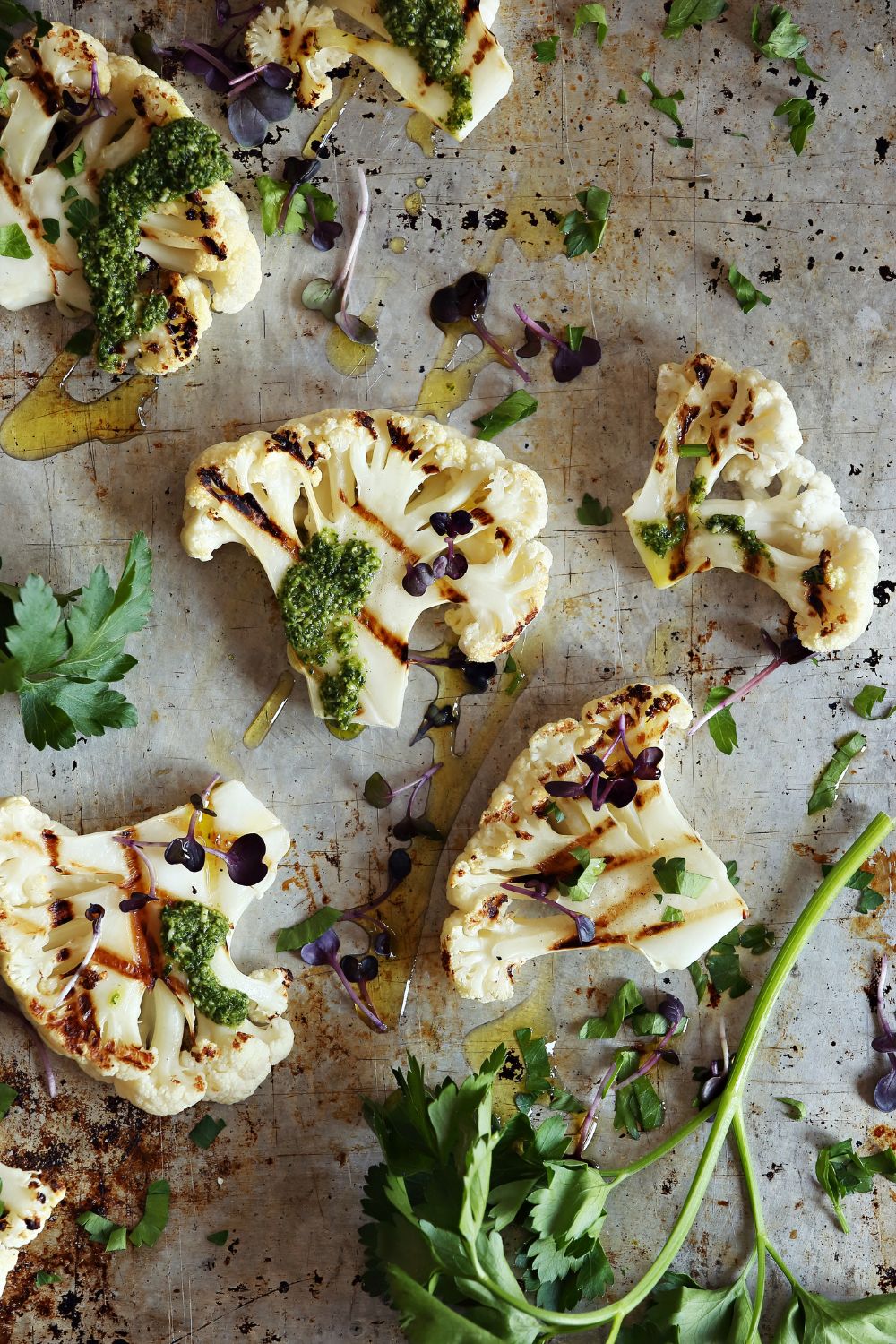 Pioneer Woman Grilled Cauliflower Steaks