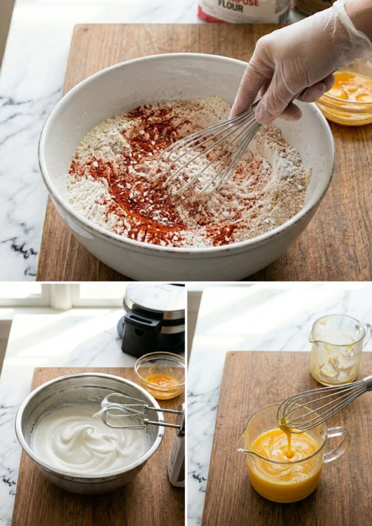 Bobby Flay Cheddar Waffles