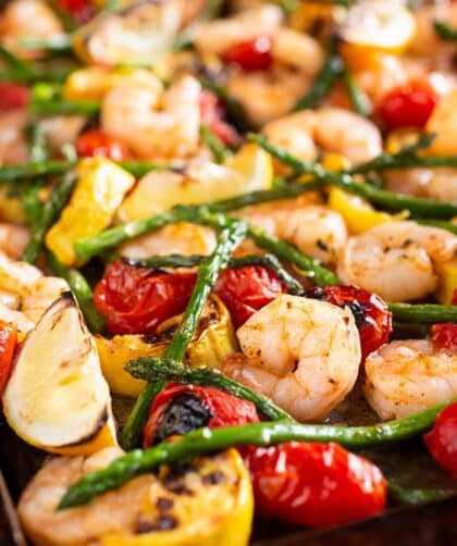 Pioneer Woman Sheet Pan Shrimp