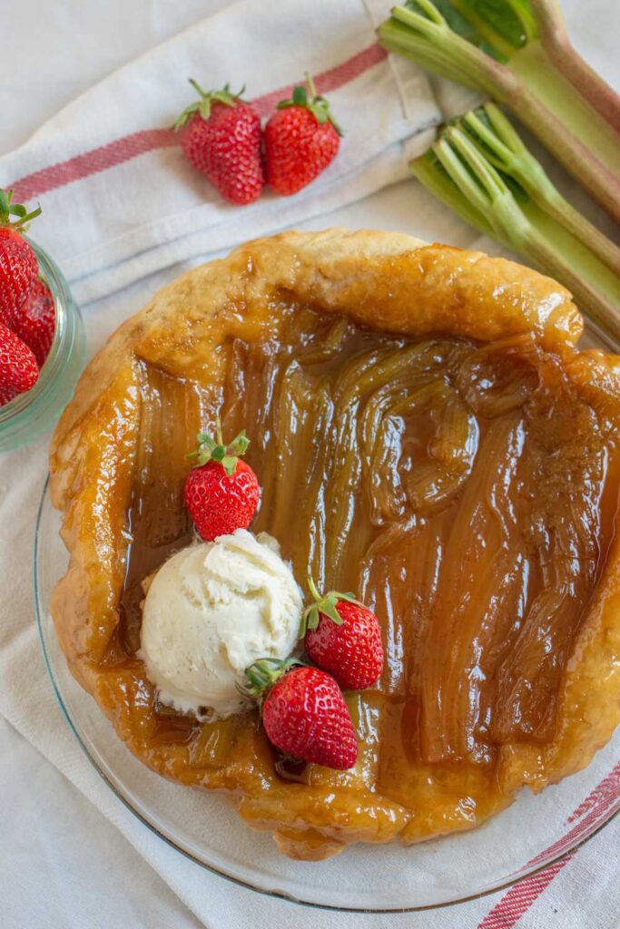 Jamie Oliver Rhubarb Upside Down Cake