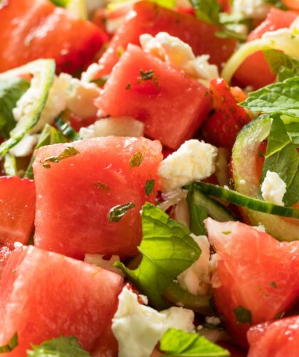 Jamie Oliver Watermelon Salad