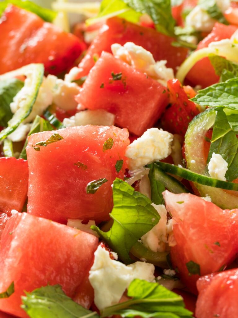 Jamie Oliver Watermelon Salad