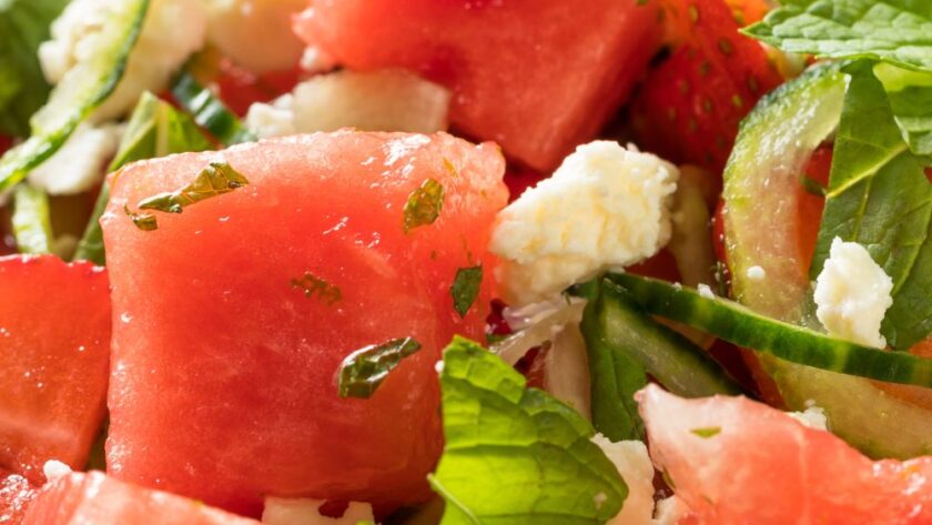 Jamie Oliver Watermelon Salad