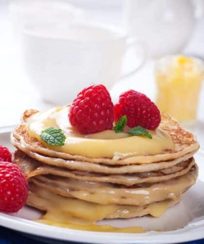 Bobby Flay Lemon Ricotta Pancakes