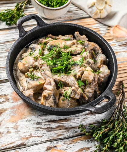 Jamie Oliver Beef Stroganoff