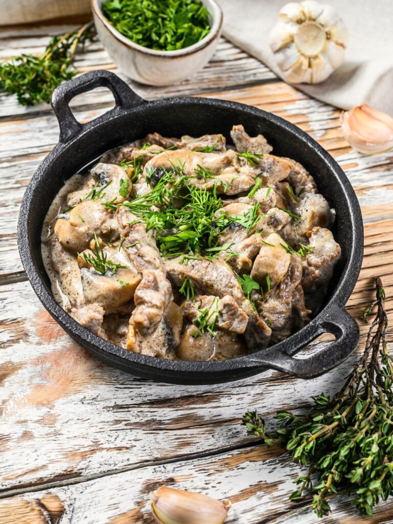 Jamie Oliver Beef Stroganoff