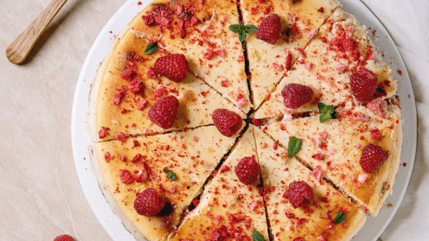 Jamie Oliver Cheesecake Raspberry