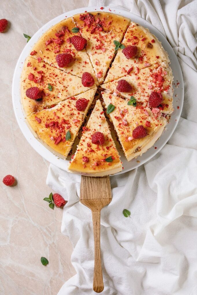 Jamie Oliver Cheesecake Raspberry