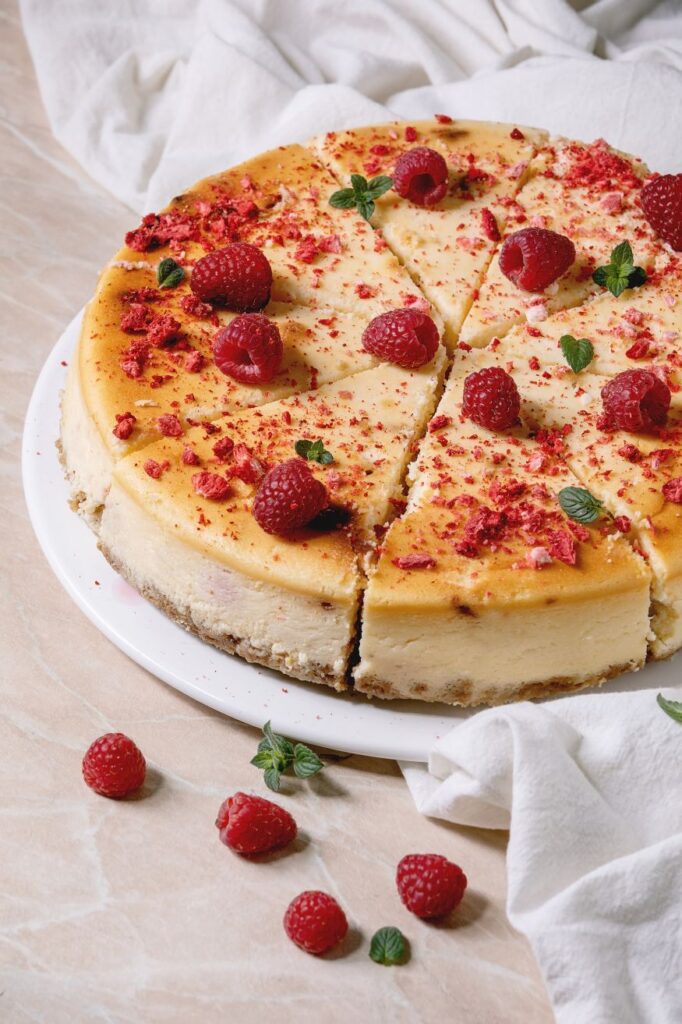 Jamie Oliver Cheesecake Raspberry