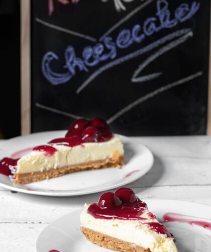 Jamie Oliver Cherry Cheesecake