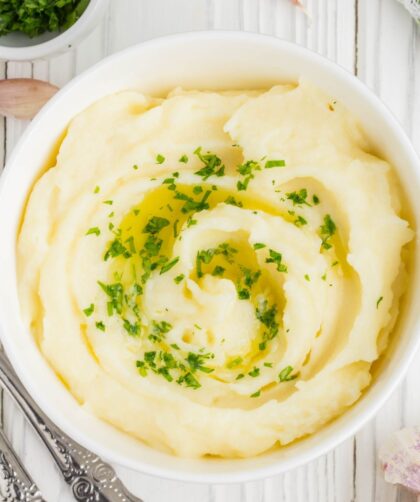 Jamie Oliver Olive Oil Mashed Potatoes