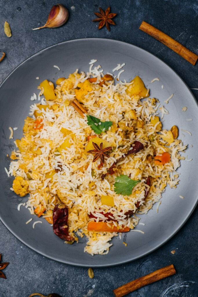 Jamie Oliver Vegetable Biryani