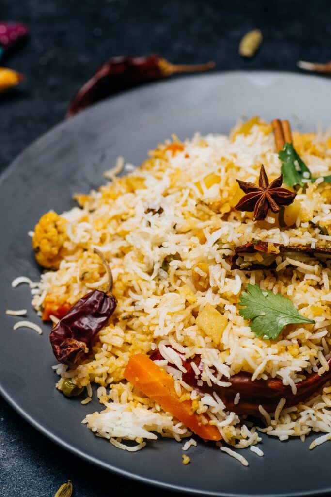 Jamie Oliver Vegetable Biryani