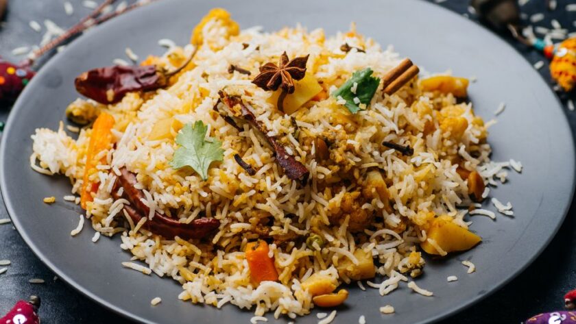 Jamie Oliver Vegetable Biryani