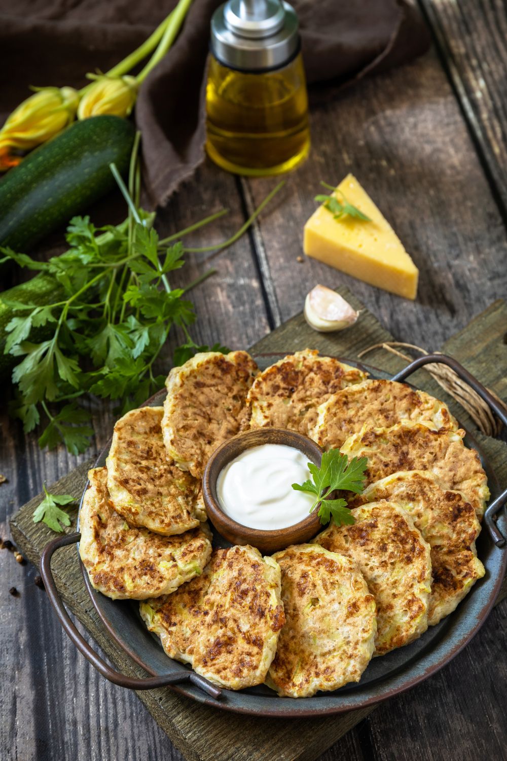 Jamie Oliver Zucchini Fritters Delish Sides