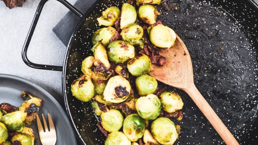 Michael Symon Brussel Sprouts Bacon