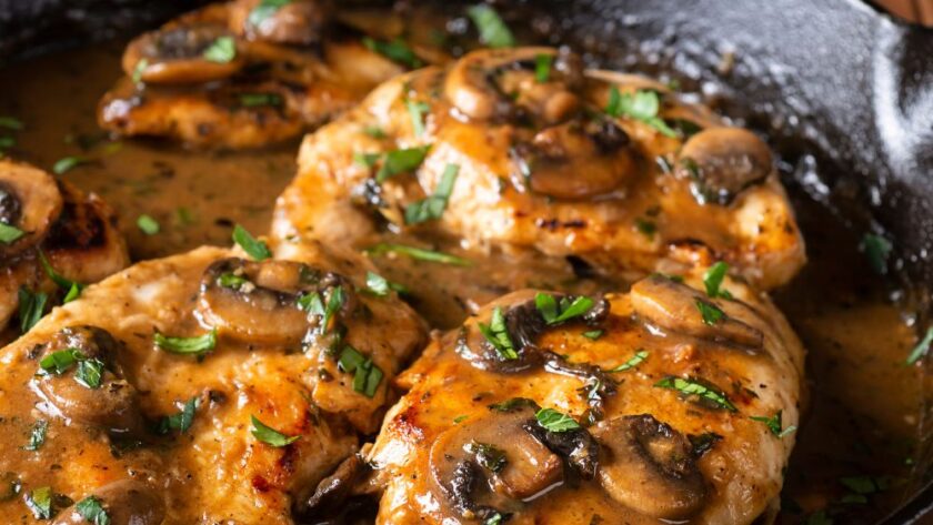 Michael Symon Chicken Marsala