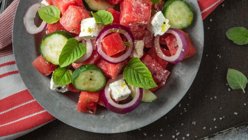 Michael Symon Watermelon Salad