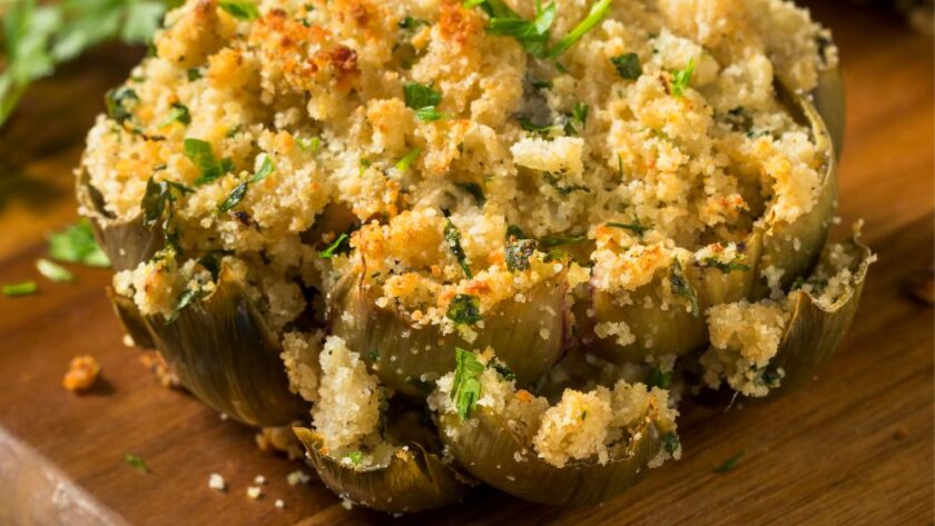 Ina Garten Stuffed Artichokes