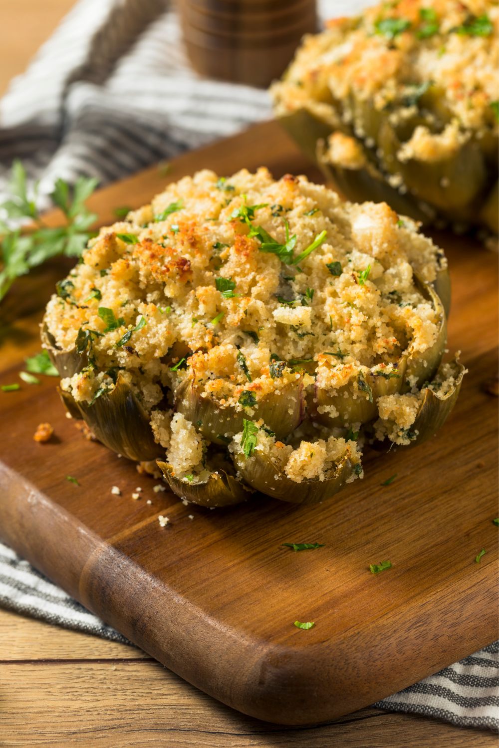 Ina Garten Stuffed Artichokes