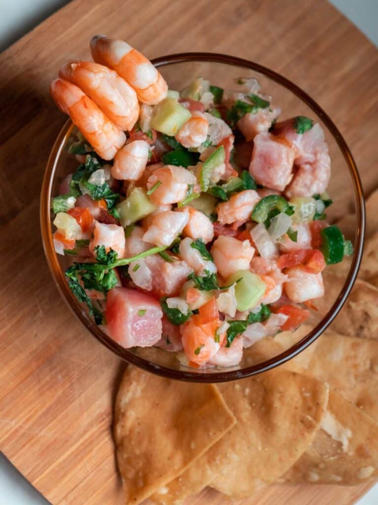 Alton Brown Ceviche