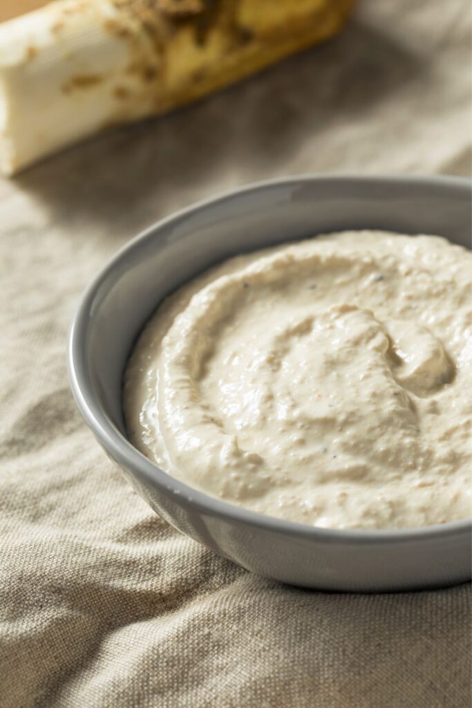 Alton Brown Creamy Horseradish