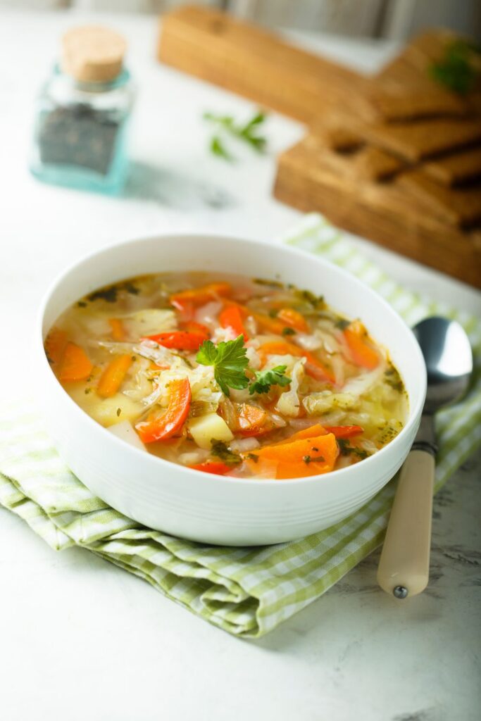 Alton Brown Garden Vegetable Soup