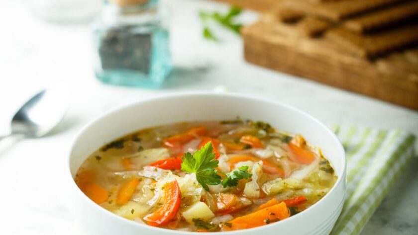 Alton Brown Garden Vegetable Soup