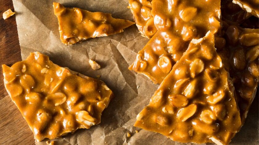 Alton Brown Peanut Brittle