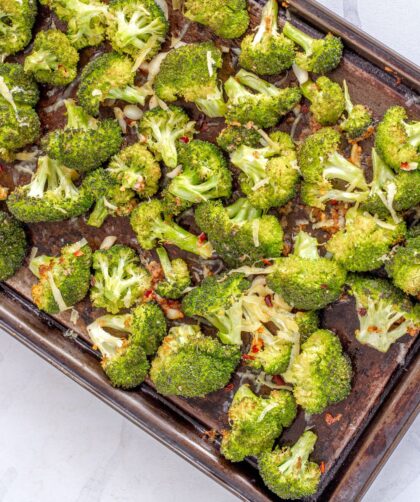 Alton Brown Roasted Broccoli