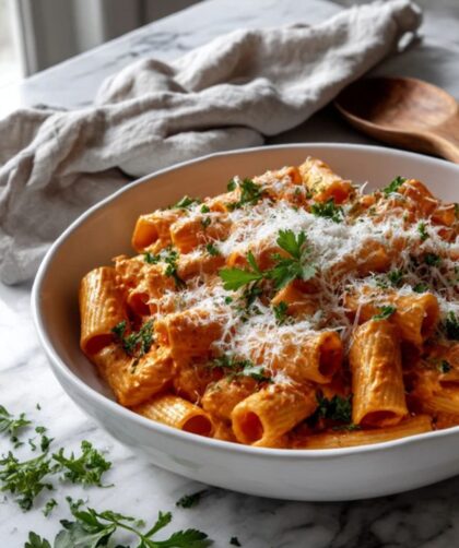Bobby Flay Creamy Rigatoni Recipe