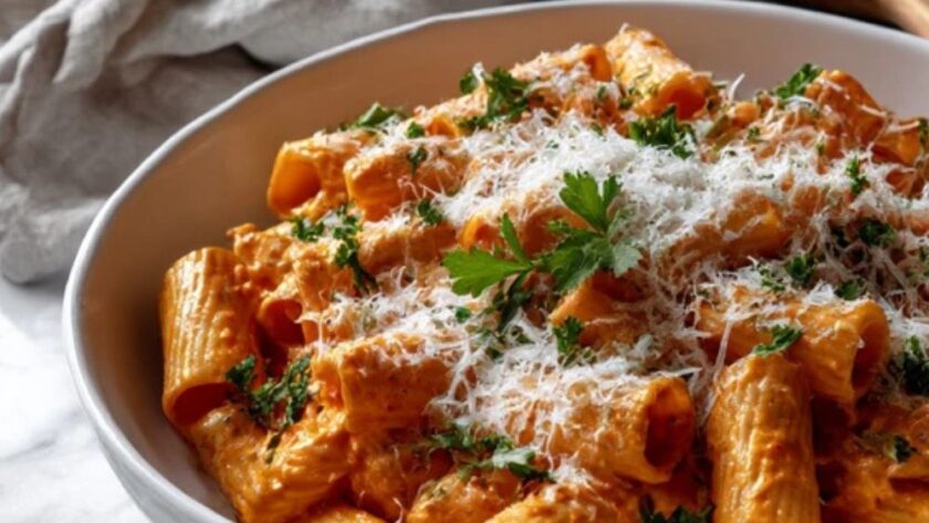 Bobby Flay Creamy Rigatoni Recipe
