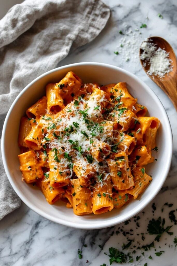 Bobby Flay Creamy Rigatoni Recipe 