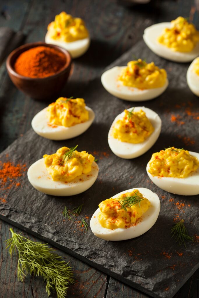 Julia Child Deviled Eggs