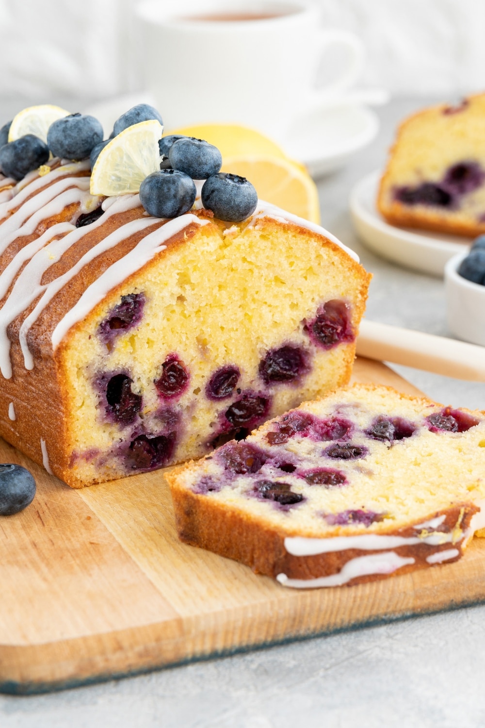 Ina Garten Lemon Blueberry Bread - Delish Sides