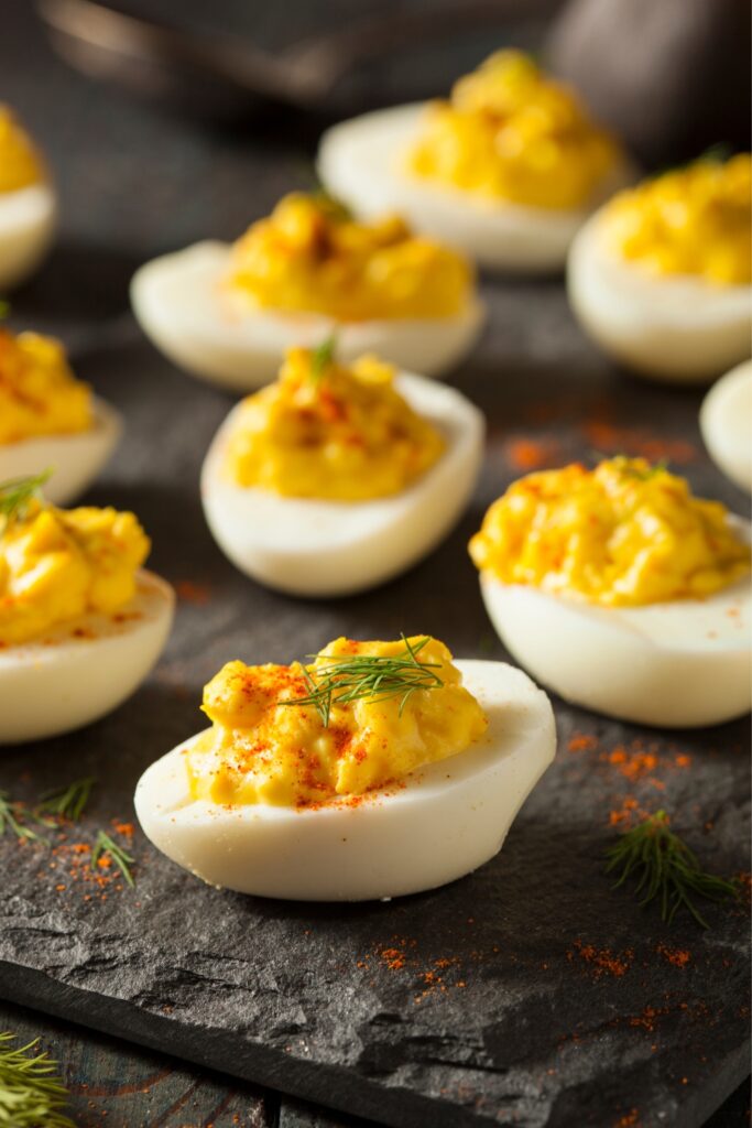 Julia Child Deviled Eggs