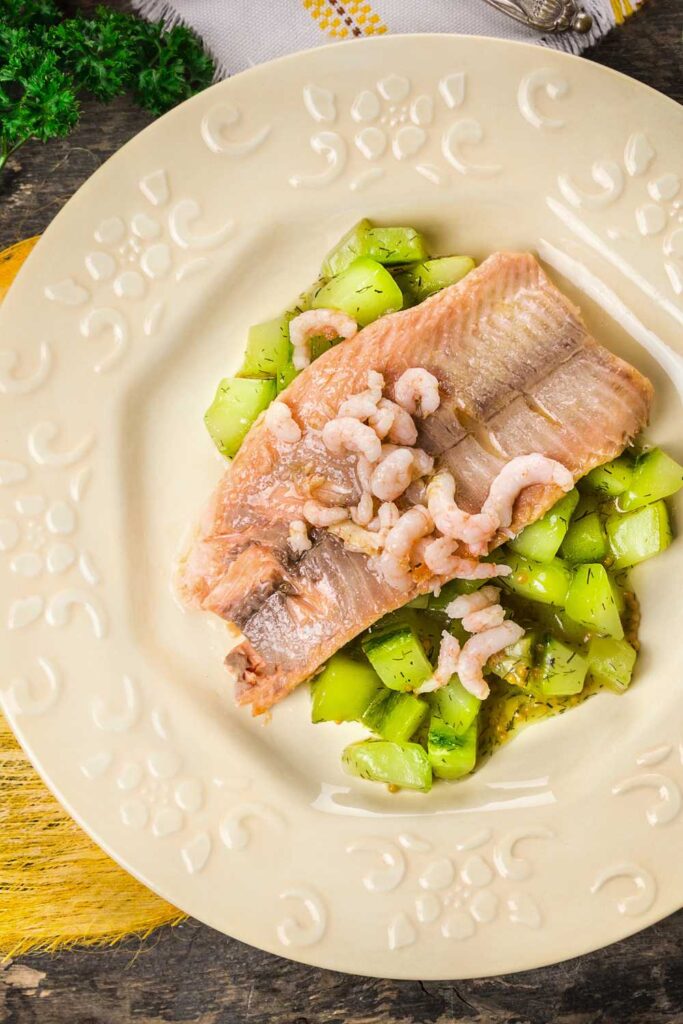 Julia Child Braised Cucumbers 