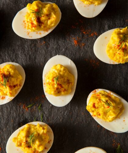 Julia Child Deviled Eggs