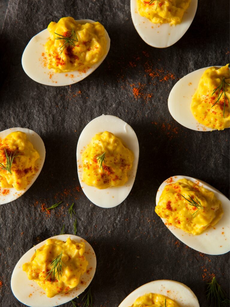 Julia Child Deviled Eggs