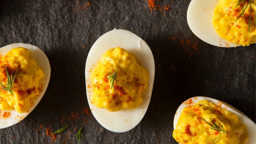 Julia Child Deviled Eggs