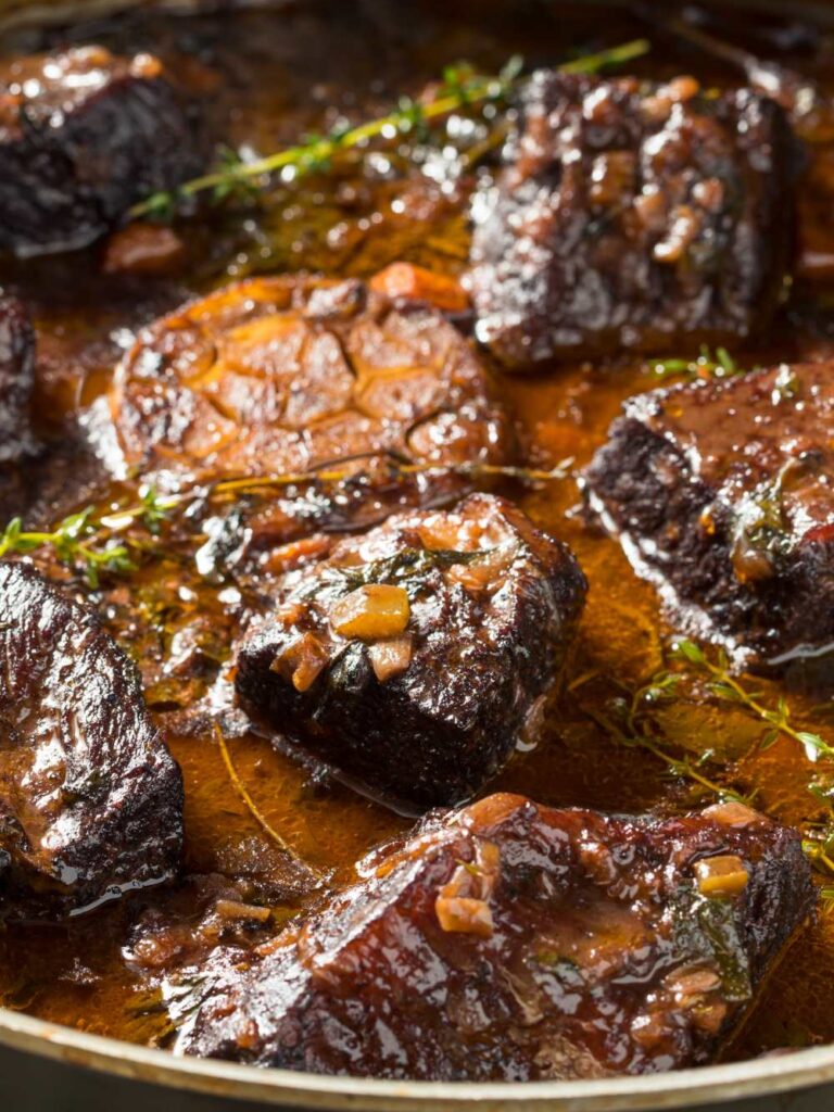 Julia Child Braised Short Ribs