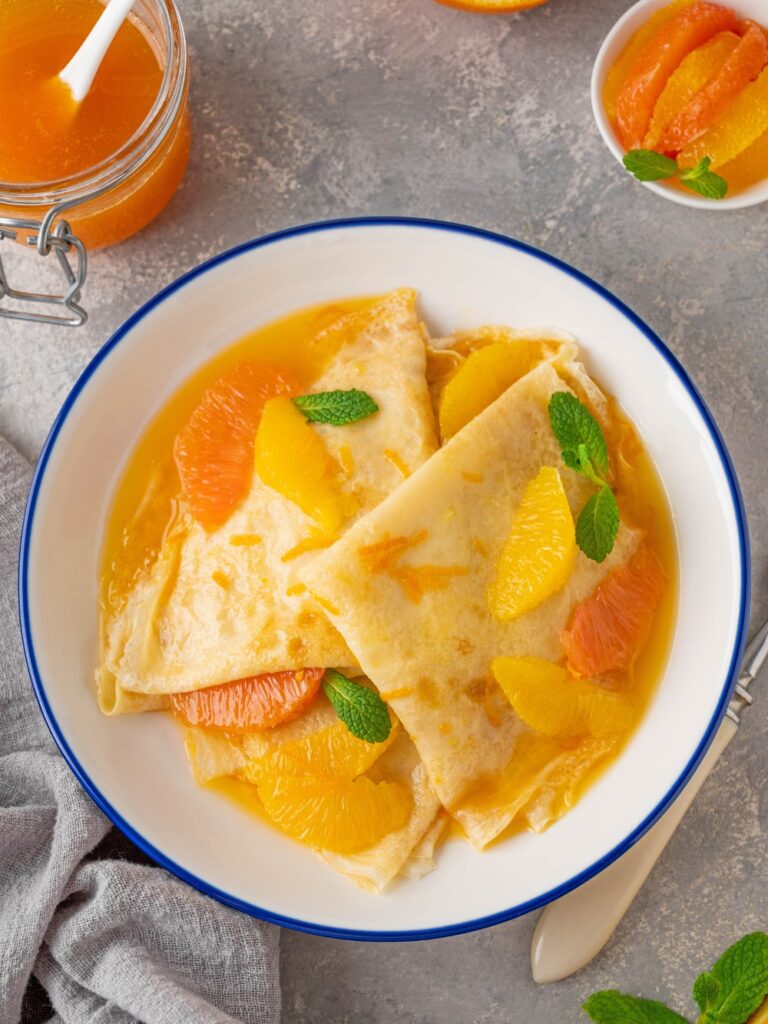 Julia Childs Crepe Suzette