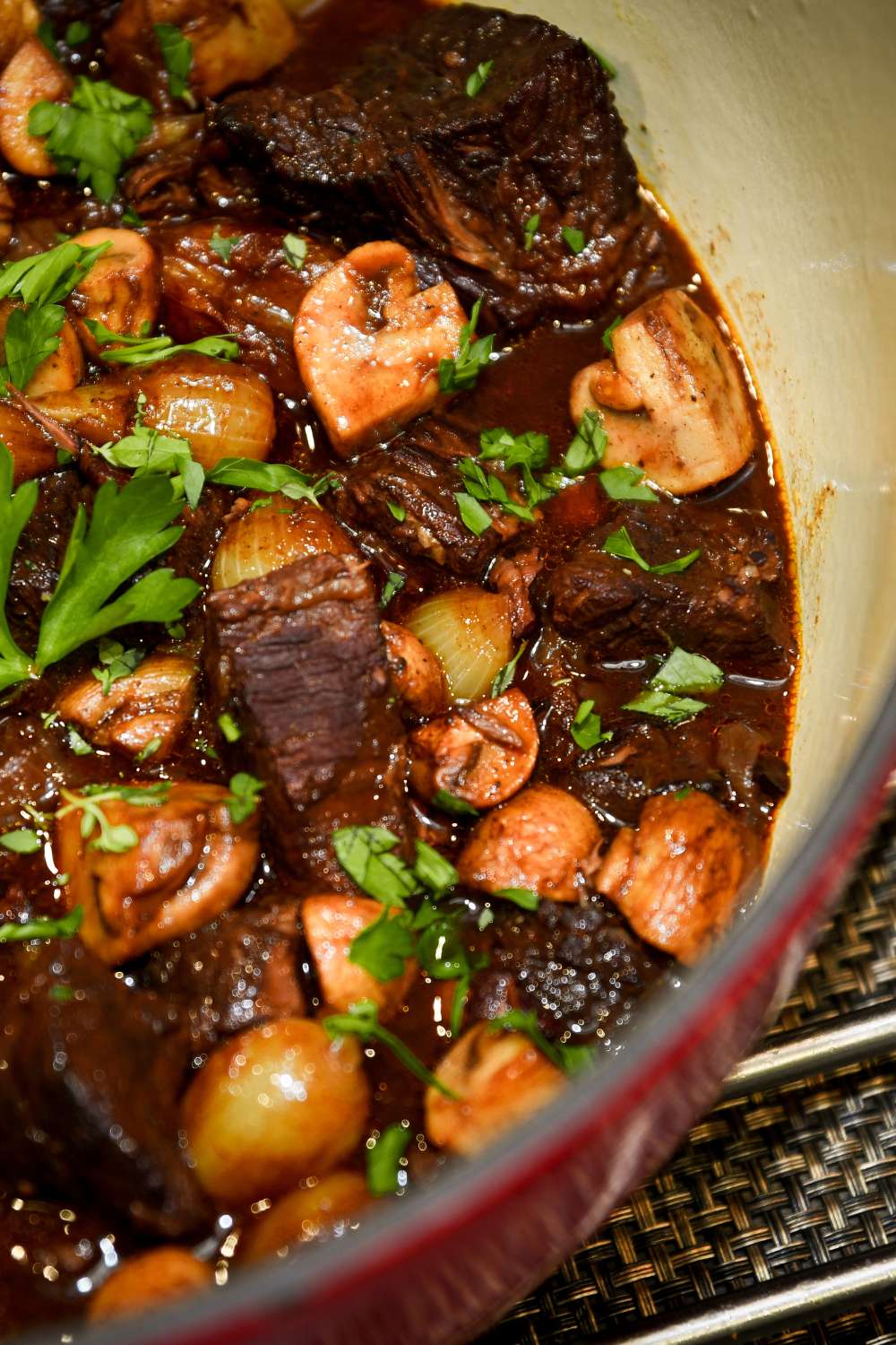 Julia child beef bourguignon delish sides