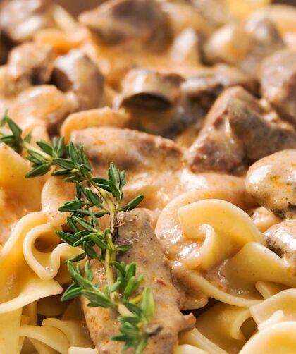 Julia Child Beef Stroganoff