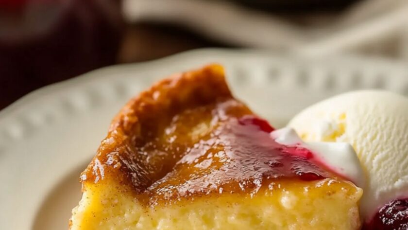 Julia Child Cinnamon Toast Flan