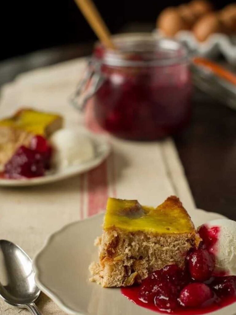 Julia Child Cinnamon Toast Flan